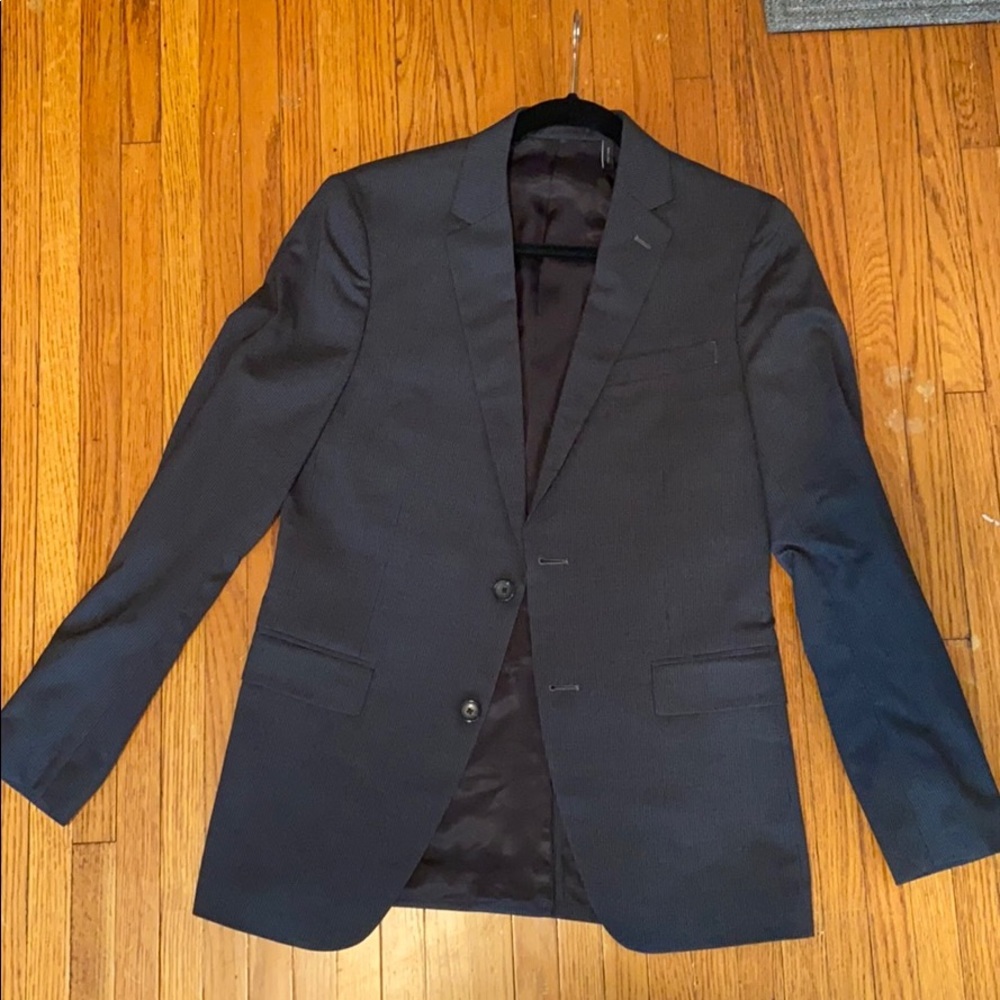 Theory charcoal Pin stripe Blazer/Sport Coat